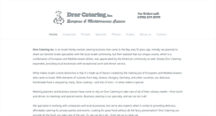 Desktop Screenshot of drorcatering.com
